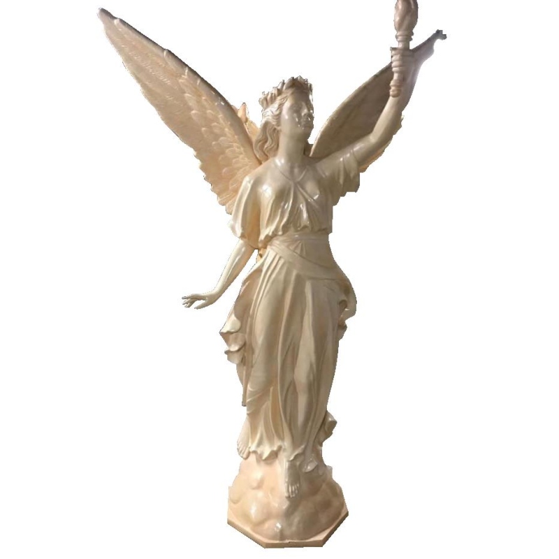 FIBERGLASS GODDESS/ ANGEL STATUE LAMP